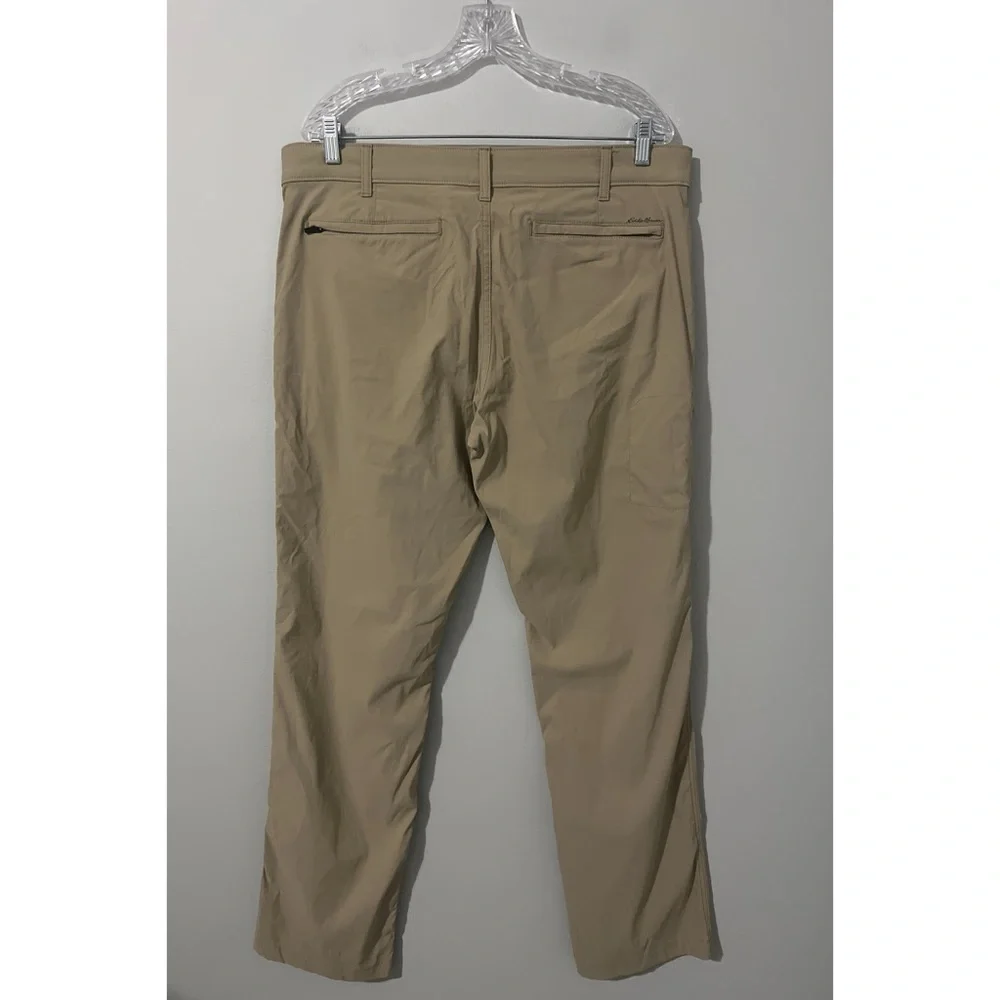Eddie Bauer Pants Men’s 36x33 Travex Horizon Chino Performance Hiking Outdoors - Picture 4 of 17
